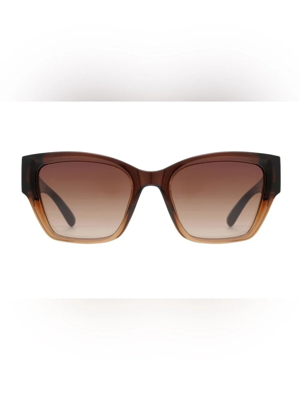 NEW Carolina Lemke Julia Brown Embellished Chain Sunglasses CL3329-02
